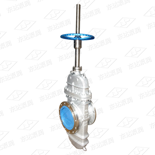 Flat gate valve