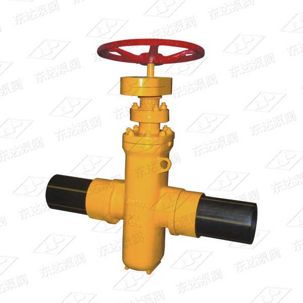Gas PE gate valve